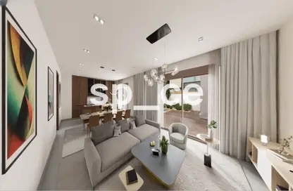 Living / Dining Room image for: Villa - 5 Bedrooms - 7 Bathrooms for sale in Saadiyat Lagoons - Saadiyat Island - Abu Dhabi, Image 1