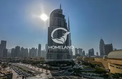 Apartment - 1 Bedroom - 2 Bathrooms for rent in Boulevard Point - Downtown Dubai - Dubai