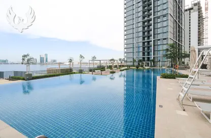 Pool image for: Apartment - 2 Bedrooms - 2 Bathrooms for rent in Creek Edge Tower 2 - Creek Edge - Dubai Creek Harbour (The Lagoons) - Dubai, Image 1