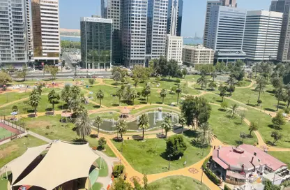 مكتب - استوديو - 3 حمامات للايجار في شارع حمدان - أبوظبي