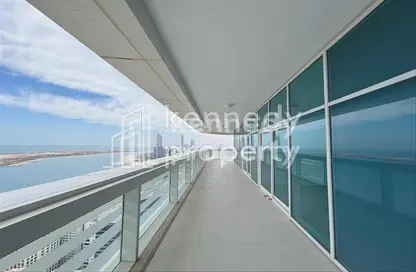 Apartment - 3 Bedrooms - 4 Bathrooms for rent in Al Ain Tower - Khalidiya Street - Al Khalidiya - Abu Dhabi