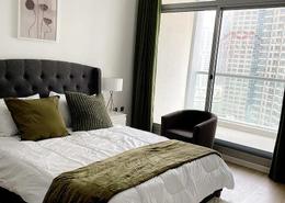 Room / Bedroom image for: Apartment - 1 bedroom - 2 bathrooms for rent in Skyview Tower - Dubai Marina - Dubai, Image 1