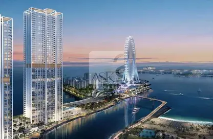Apartment - 1 Bedroom - 1 Bathroom for sale in Beach Mansion - EMAAR Beachfront - Dubai Harbour - Dubai