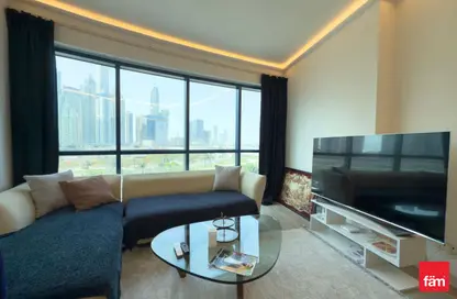 Apartment - 1 Bedroom - 1 Bathroom for rent in Jumeirah Bay X1 - JLT Cluster X - Jumeirah Lake Towers - Dubai