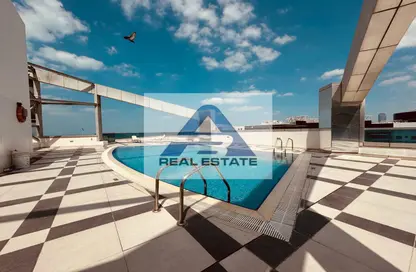 Pool image for: Apartment - 3 Bedrooms - 4 Bathrooms for rent in Al Hana Tower - Al Khalidiya - Abu Dhabi, Image 1