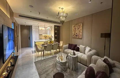 Apartment - 2 Bedrooms - 3 Bathrooms for sale in Lazord by Lapis - Majan - Dubai Land - Dubai