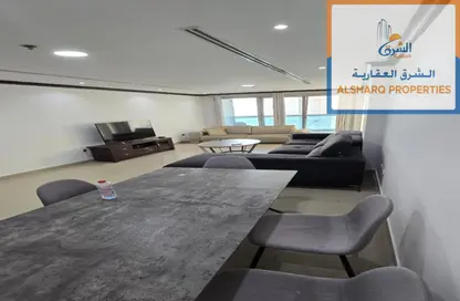 Apartment - 2 Bedrooms - 3 Bathrooms for rent in Corniche Tower - Ajman Corniche Road - Ajman
