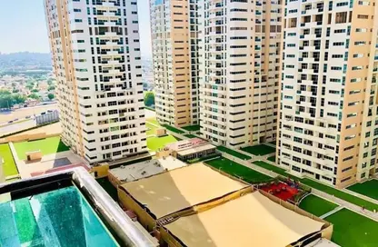 Apartment - 1 Bedroom - 2 Bathrooms for sale in Ajman One Towers - Al Sawan - Ajman