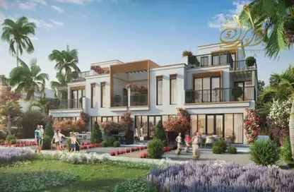 Townhouse - 5 Bedrooms - 7 Bathrooms for sale in Mykonos - Damac Lagoons - Dubai