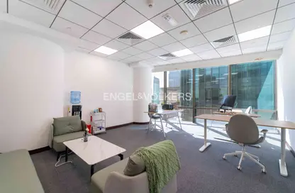 Office Space - Studio - 1 Bathroom for rent in North Tower - Emirates Financial Towers - DIFC - Dubai