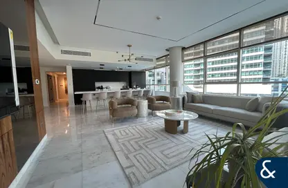 Apartment - 3 Bedrooms - 3 Bathrooms for rent in Marina Quays East - Marina Quays - Dubai Marina - Dubai