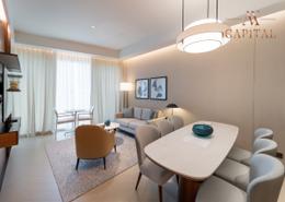 Living / Dining Room image for: Apartment - 2 bedrooms - 3 bathrooms for rent in The Address Residences Dubai Opera Tower 2 - The Address Residences Dubai Opera - Downtown Dubai - Dubai, Image 1