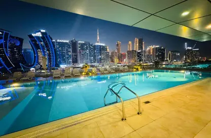 شقة - 1 حمام للبيع في برج هاميلتون - الخليج التجاري - دبي