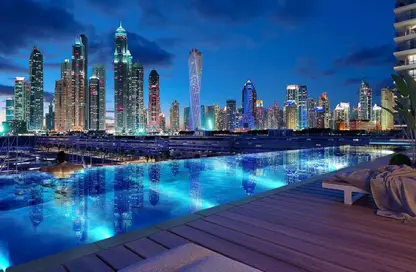 Apartment - 1 Bedroom - 1 Bathroom for sale in Beach Mansion - EMAAR Beachfront - Dubai Harbour - Dubai