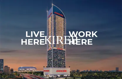 Office Space - Studio - 1 Bathroom for sale in Aspirz by Danube - Dubai Sports City - Dubai