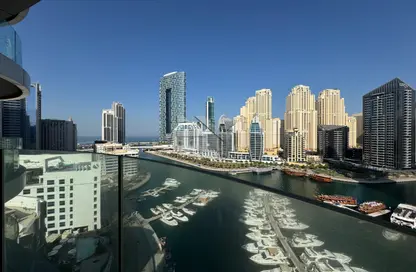 شقة - غرفة نوم - 2 حمامات للايجار في نجمة المارينا - دبي مارينا - دبي