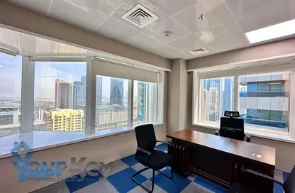 Business Centre - Studio - 2 Bathrooms for rent in Al Moosa Tower 2 - Al Moosa Towers - Sheikh Zayed Road - Dubai