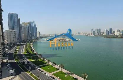 Apartment - 3 Bedrooms - 5 Bathrooms for rent in Al Majaz 3 - Al Majaz - Sharjah