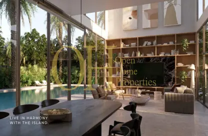 Terrace image for: Villa - 6 Bedrooms - 7 Bathrooms for sale in Saadiyat Lagoons - Saadiyat Island - Abu Dhabi, Image 1