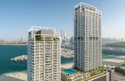 Apartment - 1 Bedroom - 1 Bathroom for sale in Beach Mansion - EMAAR Beachfront - Dubai Harbour - Dubai