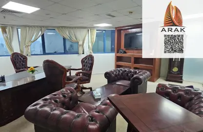 Office Space - Studio - 1 Bathroom for rent in Falcon Tower 1 - Falcon Towers - Ajman Downtown - Ajman
