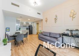 Living / Dining Room image for: Apartment - 2 bedrooms - 2 bathrooms for sale in Escan Tower - Dubai Marina - Dubai, Image 1