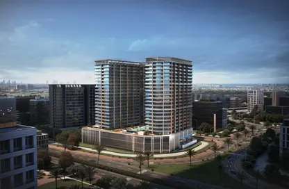 Apartment - Studio - 1 Bathroom for sale in Binghatti Ghost - Al Jaddaf - Dubai