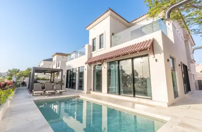 فيلا - 5 غرف نوم - 6 حمامات للبيع في بحيرة اورانج - عقارات جميرا للجولف - دبي