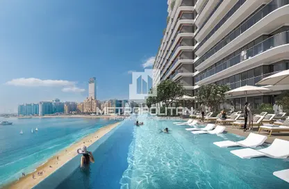 Pool image for: Apartment - 3 Bedrooms - 3 Bathrooms for sale in Address The Bay - EMAAR Beachfront - Dubai Harbour - Dubai, Image 1