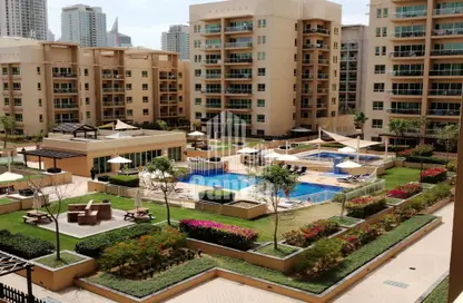 Apartment - 1 Bedroom - 1 Bathroom for rent in Al Ghozlan 1 - Al Ghozlan - Greens - Dubai