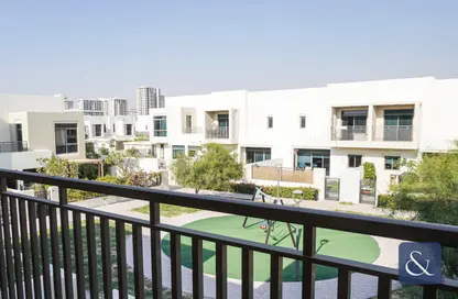 Villa - 3 Bedrooms - 4 Bathrooms for rent in Noor Townhouses - Town Square - Dubai