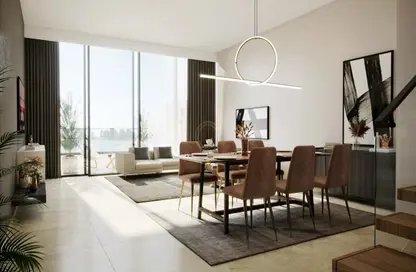 Living / Dining Room image for: Apartment - 1 Bedroom - 1 Bathroom for sale in Vista 3 - Al Reem Island - Abu Dhabi, Image 1