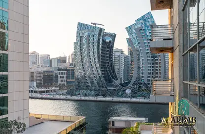 شقة - غرفة نوم - 1 حمام للايجار في برج هاميلتون - الخليج التجاري - دبي