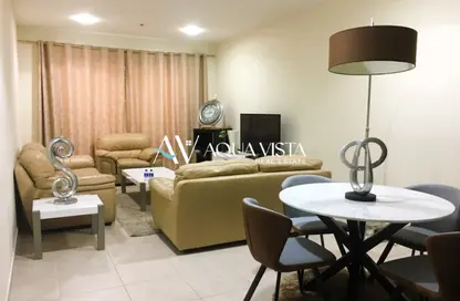 Apartment - 1 Bedroom - 2 Bathrooms for rent in Elite Residence - Dubai Marina - Dubai