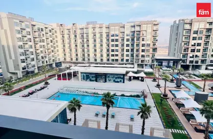 شقة - غرفة نوم - 1 حمام للبيع في لاونز من دانوب بلوك 1 - لاونز لدانوب - المدينة الدولية - دبي