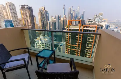 Apartment - 1 Bedroom - 1 Bathroom for rent in JW Marriott Hotel Marina - Dubai Marina - Dubai