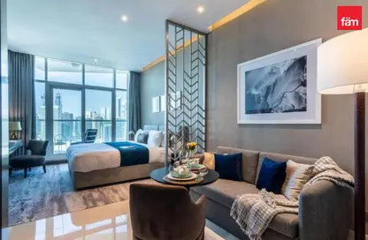 Apartment - Studio - 1 Bathroom for rent in PRIVE BY DAMAC (A) - DAMAC Maison Privé - Business Bay - Dubai