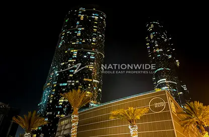 Apartment - 3 Bedrooms - 4 Bathrooms for rent in Sun Tower - Shams Abu Dhabi - Al Reem Island - Abu Dhabi