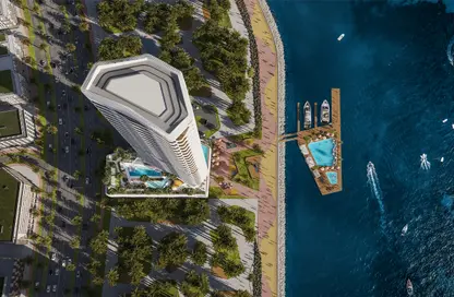 صورة لـ موقع على الخريطة شقة - 3 غرف نوم - 4 حمامات للبيع في كورال ريف - المدينة الملاحية - دبي ، صورة رقم 1