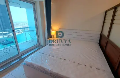 Apartment - Studio - 1 Bathroom for rent in Lake Terrace - JLT Cluster D - Jumeirah Lake Towers - Dubai