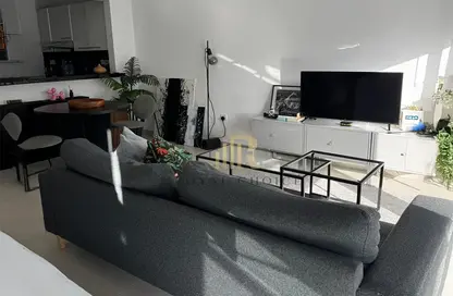 Apartment - Studio - 1 Bathroom for rent in Silverene Tower B - Silverene - Dubai Marina - Dubai
