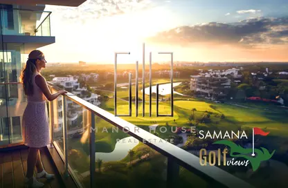 Apartment - 2 Bedrooms - 3 Bathrooms for sale in Samana Golf Views - Dubai Sports City - Dubai