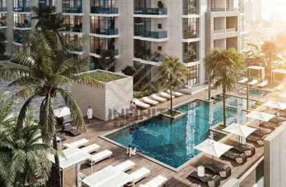 Apartment - 1 Bedroom - 2 Bathrooms for sale in Ajman Creek Towers - Al Rashidiya 1 - Al Rashidiya - Ajman