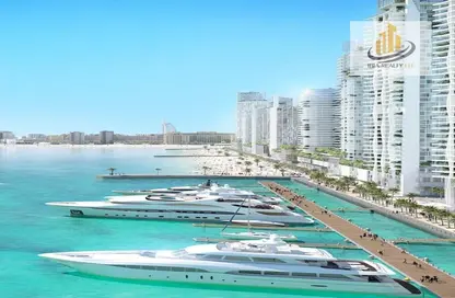 Water View image for: Apartment - 1 Bedroom - 2 Bathrooms for sale in Beach Mansion - EMAAR Beachfront - Dubai Harbour - Dubai, Image 1