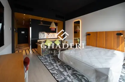 Apartment - Studio - 1 Bathroom for rent in Mama Shelter Residences - Business Bay - Dubai