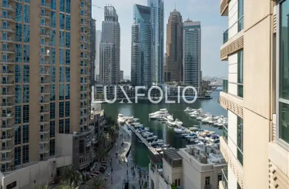 Apartment - 2 Bedrooms - 3 Bathrooms for rent in Al Yass Tower - Emaar 6 Towers - Dubai Marina - Dubai