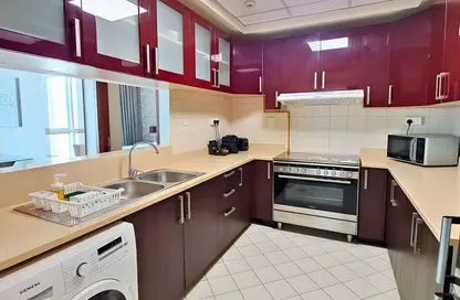 Apartment - 3 Bedrooms - 3 Bathrooms for rent in Barcelo Residences - Dubai Marina - Dubai