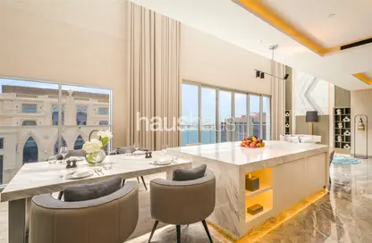 Apartment - 3 Bedrooms - 4 Bathrooms for rent in Mileo the Palm - Palm Jumeirah - Dubai
