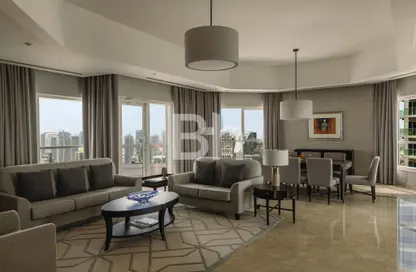 Hotel  and  Hotel Apartment - 3 Bedrooms - 4 Bathrooms for rent in Marriott Harbour Hotel and Suites - Dubai Marina - Dubai