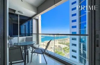 Apartment - 1 Bedroom - 2 Bathrooms for rent in Ocean Heights - Dubai Marina - Dubai